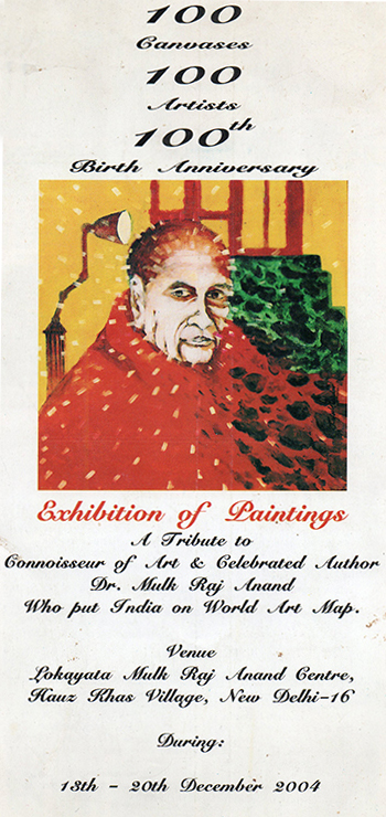 100 Canvas 100 Artists 100th Birth Anniversary